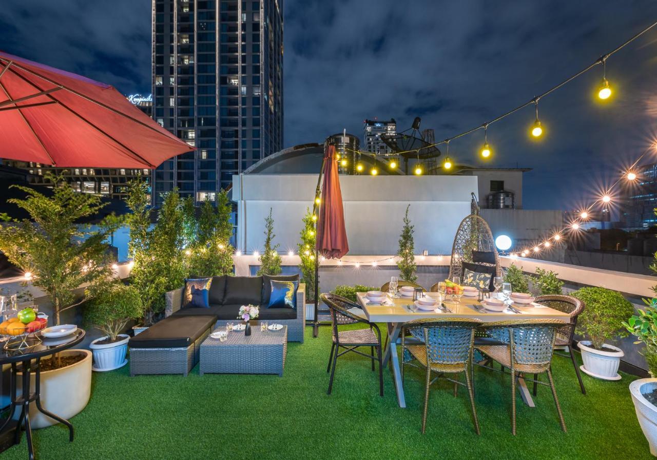 Rooftop Paradise Newly Built 900meters To Chidlombts And Central World Free Airport Pickup Holiday home